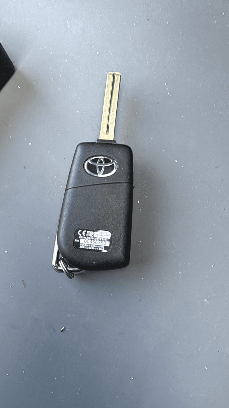 Toyota flip key replacement and cutting